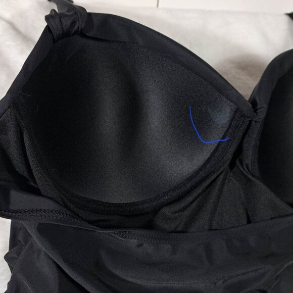 COCOSHIP Womens Swimsuit Black Size 5XL Halter One‎ Piece - Picture 10 of 15